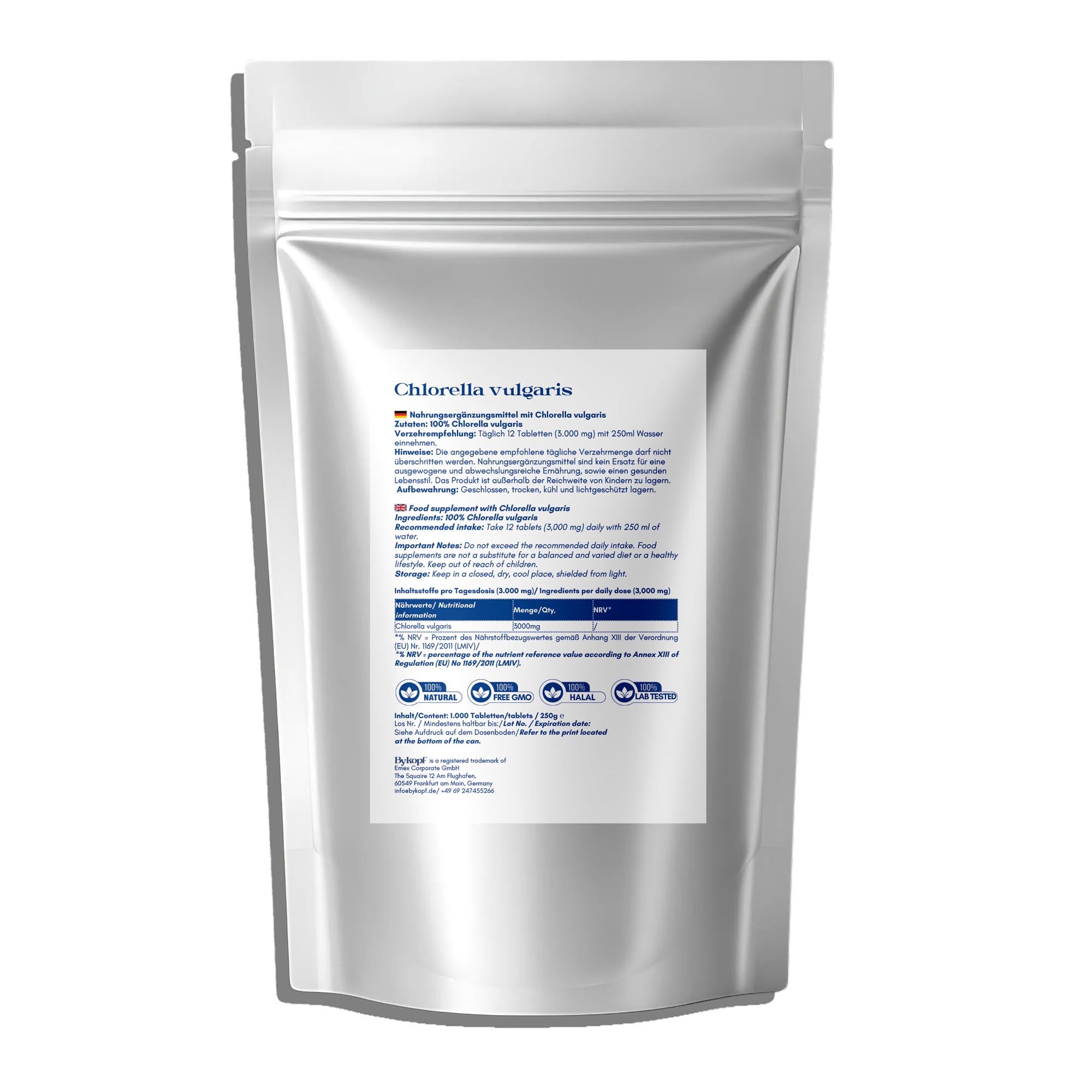 Chlorella - 1000 Tabletten